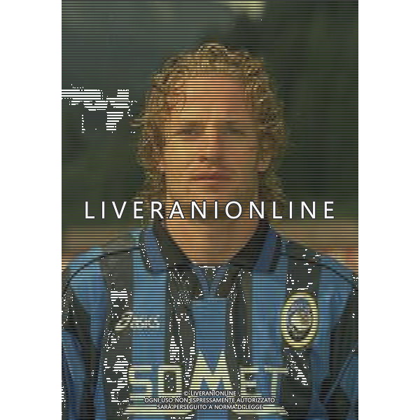 18-07-1997 MOENA -RITIRO ESTIVO PRE CAMPIONATO ATALANTA CALCIO NELLA FOTO CESARE NATALI AG ALDO LIVERANI SAS