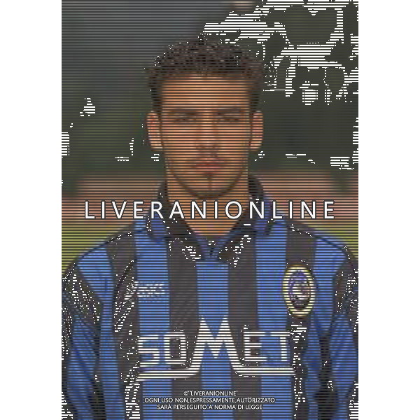 18-07-1997 MOENA -RITIRO ESTIVO PRE CAMPIONATO ATALANTA CALCIO NELLA FOTO FAUSTO ROSSINI AG ALDO LIVERANI SAS
