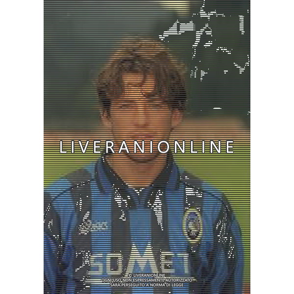 18-07-1997 MOENA -RITIRO ESTIVO PRE CAMPIONATO ATALANTA CALCIO NELLA FOTO MASSIMO ORLANDO AG ALDO LIVERANI SAS