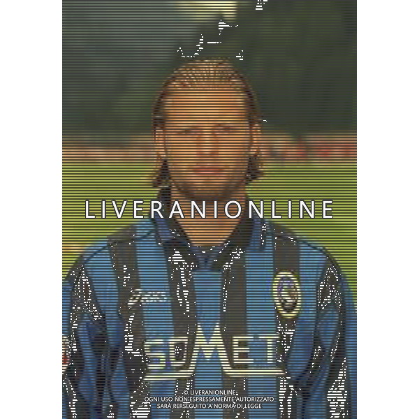 18-07-1997 MOENA -RITIRO ESTIVO PRE CAMPIONATO ATALANTA CALCIO NELLA FOTO JOACHIM PERSSON AG ALDO LIVERANI SAS