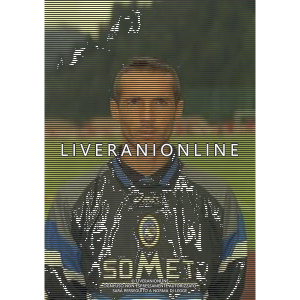 18-07-1997 MOENA -RITIRO ESTIVO PRE CAMPIONATO ATALANTA CALCIO NELLA FOTO ALBERTO FONTANA AG ALDO LIVERANI SAS