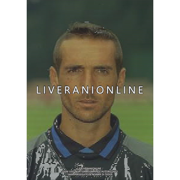 18-07-1997 MOENA -RITIRO ESTIVO PRE CAMPIONATO ATALANTA CALCIO NELLA FOTO ALBERTO FONTANA AG ALDO LIVERANI SAS
