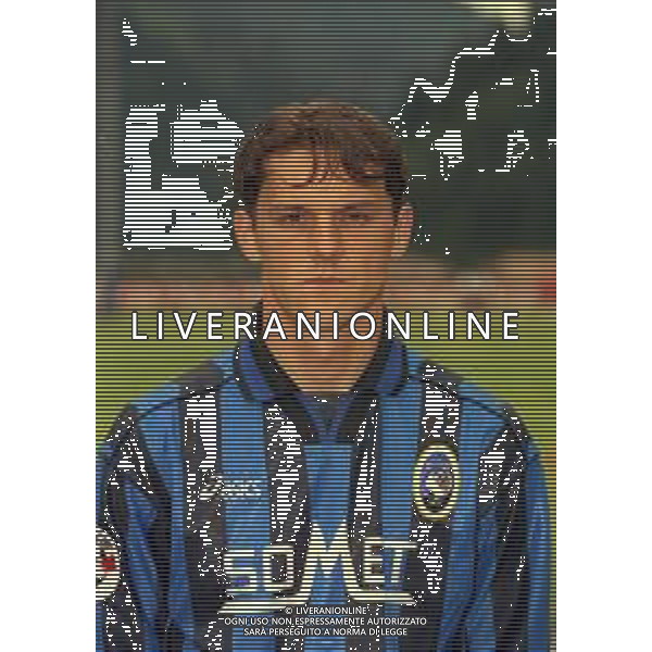 18-07-1997 MOENA -RITIRO ESTIVO PRE CAMPIONATO ATALANTA CALCIO NELLA FOTO Ljubiša Dunđerski AG ALDO LIVERANI SAS