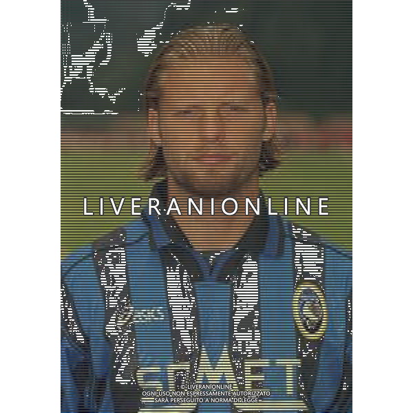 18-07-1997 MOENA -RITIRO ESTIVO PRE CAMPIONATO ATALANTA CALCIO NELLA FOTO JOACHIM PERSSON AG ALDO LIVERANI SAS