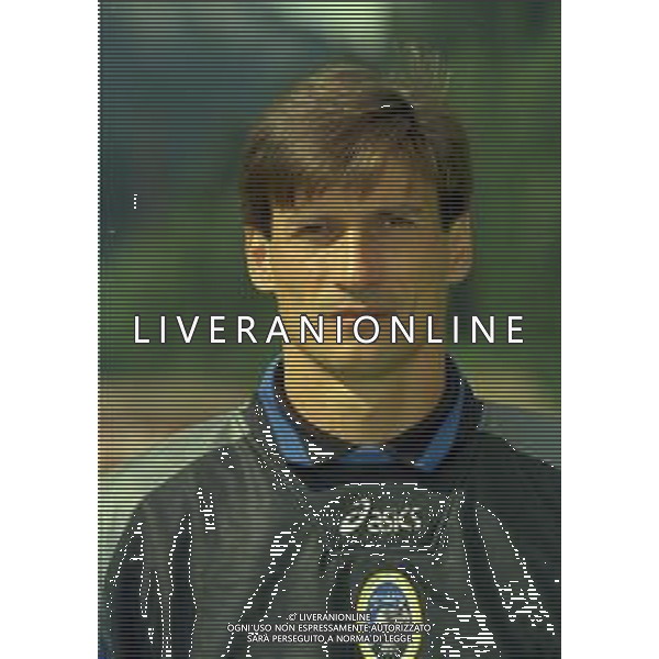 18-07-1997 MOENA -RITIRO ESTIVO PRE CAMPIONATO ATALANTA CALCIO NELLA FOTO DAVIDE PINATO AG ALDO LIVERANI SAS
