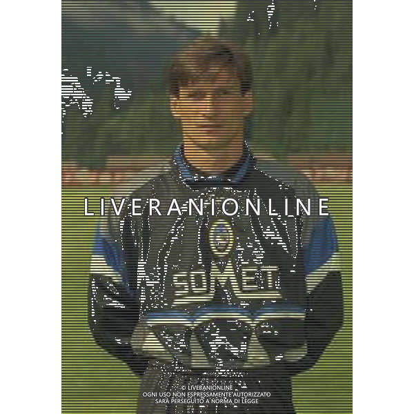 18-07-1997 MOENA -RITIRO ESTIVO PRE CAMPIONATO ATALANTA CALCIO NELLA FOTO DAVIDE PINATO AG ALDO LIVERANI SAS