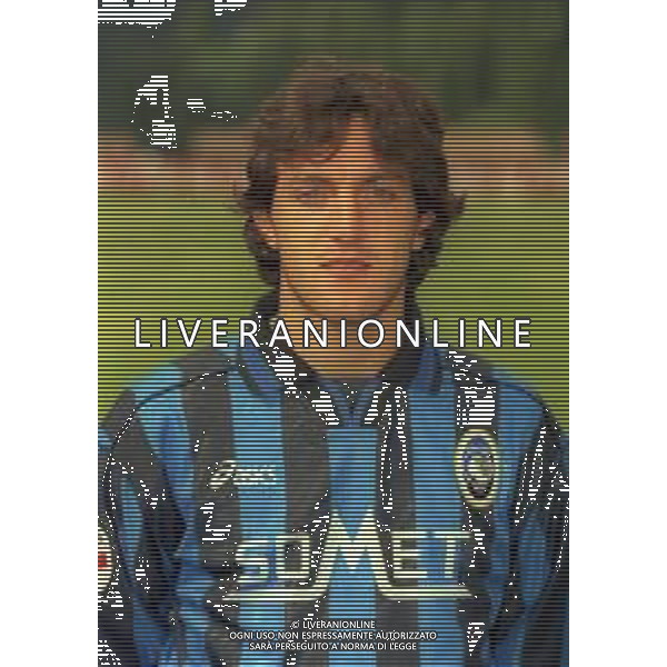 18-07-1997 MOENA -RITIRO ESTIVO PRE CAMPIONATO ATALANTA CALCIO NELLA FOTO VINCENZO CHIANESE AG ALDO LIVERANI SAS
