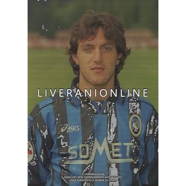 18-07-1997 MOENA -RITIRO ESTIVO PRE CAMPIONATO ATALANTA CALCIO NELLA FOTO VINCENZO CHIANESE AG ALDO LIVERANI SAS