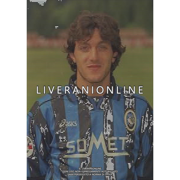 18-07-1997 MOENA -RITIRO ESTIVO PRE CAMPIONATO ATALANTA CALCIO NELLA FOTO VINCENZO CHIANESE AG ALDO LIVERANI SAS