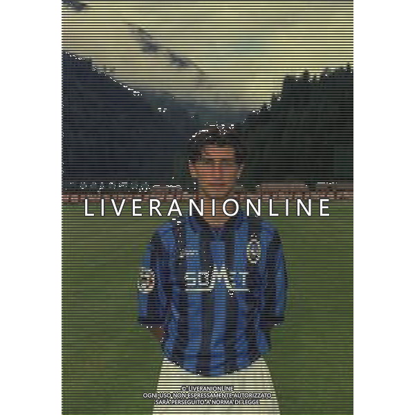 18-07-1997 MOENA -RITIRO ESTIVO PRE CAMPIONATO ATALANTA CALCIO NELLA FOTO FILIPPO CAROBBIO AG ALDO LIVERANI SAS