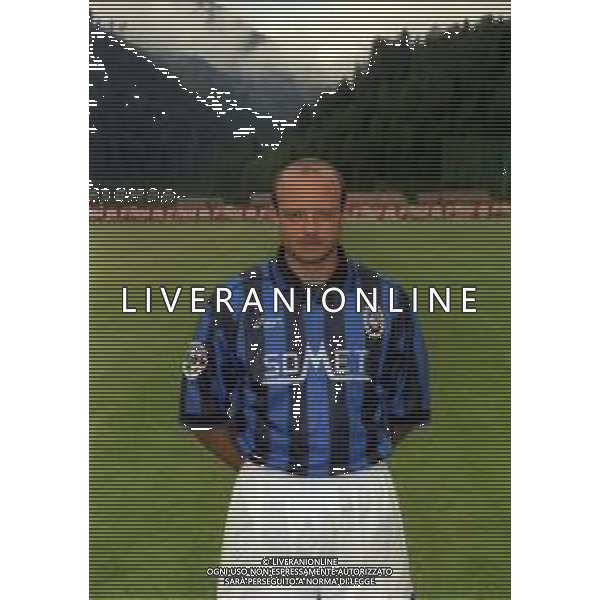 18-07-1997 MOENA -RITIRO ESTIVO PRE CAMPIONATO ATALANTA CALCIO NELLA FOTO ROBERT ENGLARO AG ALDO LIVERANI SAS
