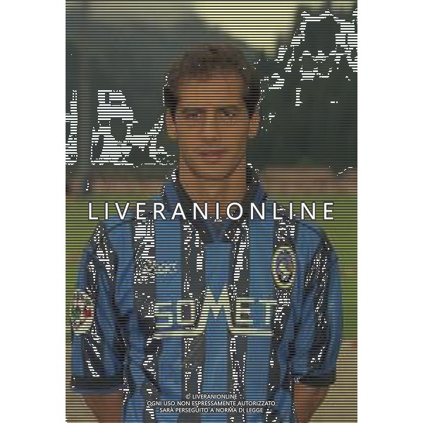18-07-1997 MOENA -RITIRO ESTIVO PRE CAMPIONATO ATALANTA CALCIO NELLA FOTO NICOLA CACCIA AG ALDO LIVERANI SAS