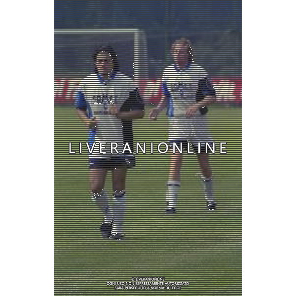 18-07-1997 MOENA -RITIRO ESTIVO PRE CAMPIONATO ATALANTA CALCIO NELLA FOTO FEDERICO MAGALLANES AG ALDO LIVERANI SAS
