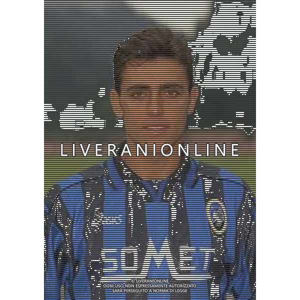 18-07-1997 MOENA -RITIRO ESTIVO PRE CAMPIONATO ATALANTA CALCIO NELLA FOTO ANGELO CARBONE AG ALDO LIVERANI SAS