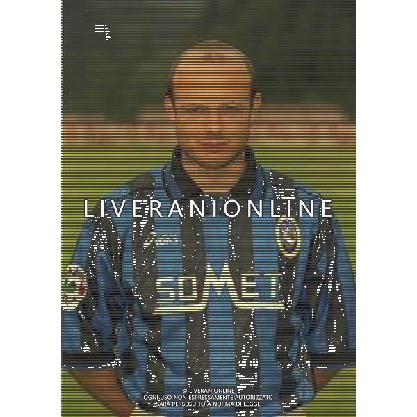 18-07-1997 MOENA -RITIRO ESTIVO PRE CAMPIONATO ATALANTA CALCIO NELLA FOTO ROBERT ENGLARO AG ALDO LIVERANI SAS