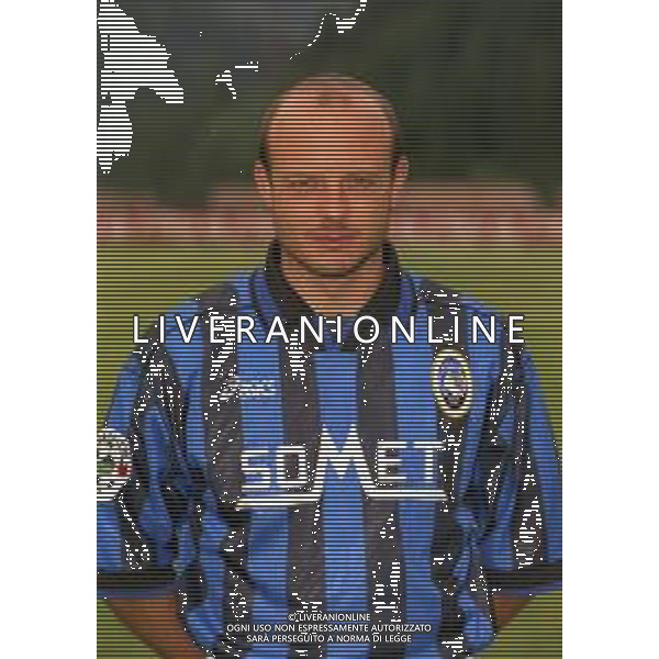 18-07-1997 MOENA -RITIRO ESTIVO PRE CAMPIONATO ATALANTA CALCIO NELLA FOTO ROBERT ENGLARO AG ALDO LIVERANI SAS