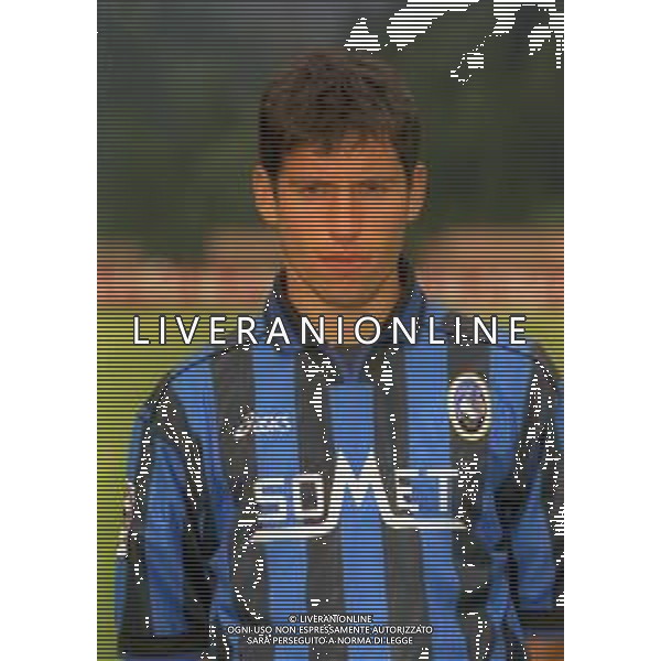 18-07-1997 MOENA -RITIRO ESTIVO PRE CAMPIONATO ATALANTA CALCIO NELLA FOTO PIERRE REGONESI AG ALDO LIVERANI SAS