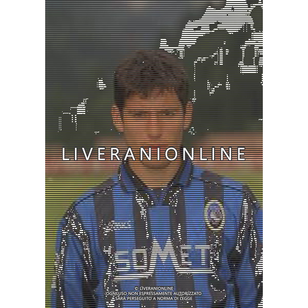 18-07-1997 MOENA -RITIRO ESTIVO PRE CAMPIONATO ATALANTA CALCIO NELLA FOTO PIERRE REGONESI AG ALDO LIVERANI SAS