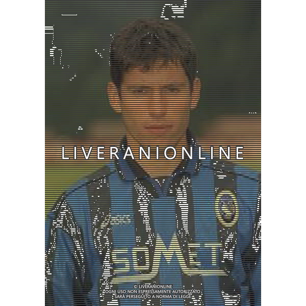 18-07-1997 MOENA -RITIRO ESTIVO PRE CAMPIONATO ATALANTA CALCIO NELLA FOTO PIERRE REGONESI AG ALDO LIVERANI SAS