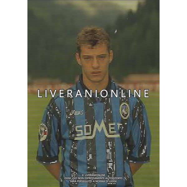 18-07-1997 MOENA -RITIRO ESTIVO PRE CAMPIONATO ATALANTA CALCIO NELLA FOTO CRISTIAN ZENONI AG ALDO LIVERANI SAS