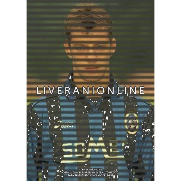 18-07-1997 MOENA -RITIRO ESTIVO PRE CAMPIONATO ATALANTA CALCIO NELLA FOTO CRISTIAN ZENONI AG ALDO LIVERANI SAS