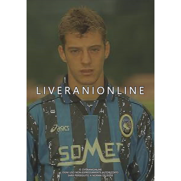 18-07-1997 MOENA -RITIRO ESTIVO PRE CAMPIONATO ATALANTA CALCIO NELLA FOTO CRISTIAN ZENONI AG ALDO LIVERANI SAS