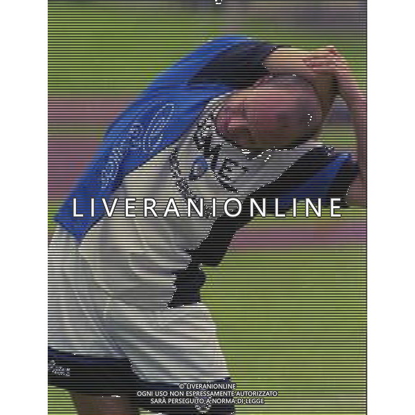 18-07-1997 MOENA -RITIRO ESTIVO PRE CAMPIONATO ATALANTA CALCIO NELLA FOTO ROBERT ENGLARO AG ALDO LIVERANI SAS
