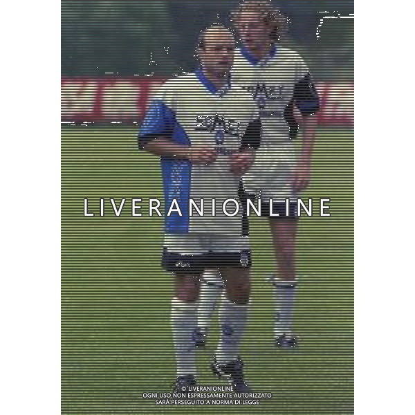 18-07-1997 MOENA -RITIRO ESTIVO PRE CAMPIONATO ATALANTA CALCIO NELLA FOTO ROBERT ENGLARO AG ALDO LIVERANI SAS