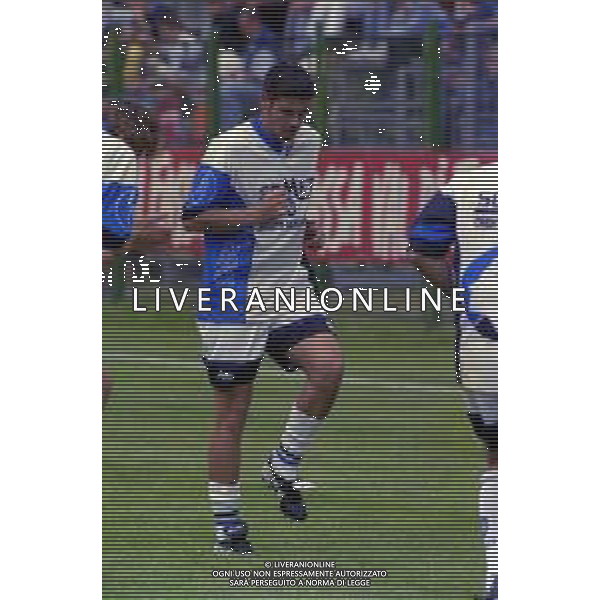 18-07-1997 MOENA -RITIRO ESTIVO PRE CAMPIONATO ATALANTA CALCIO NELLA FOTO FAUSTO ROSSINI AG ALDO LIVERANI SAS