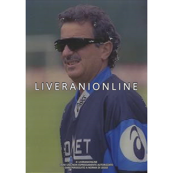 18-07-1997 MOENA -RITIRO ESTIVO PRE CAMPIONATO ATALANTA CALCIO NELLA FOTO EMILIANO MONDONICO ALLENATORE ATALANTA CALCIO AG ALDO LIVERANI SAS