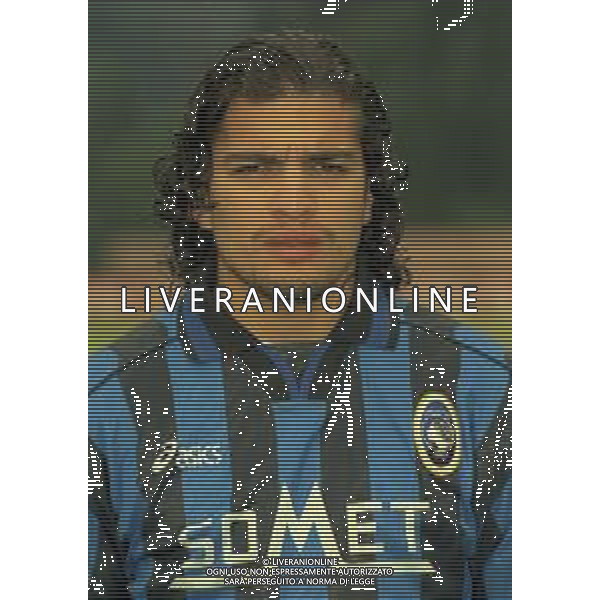 18-07-1997 MOENA -RITIRO ESTIVO PRE CAMPIONATO ATALANTA CALCIO NELLA FOTO FEDERICO MAGALLANES AG ALDO LIVERANI SAS