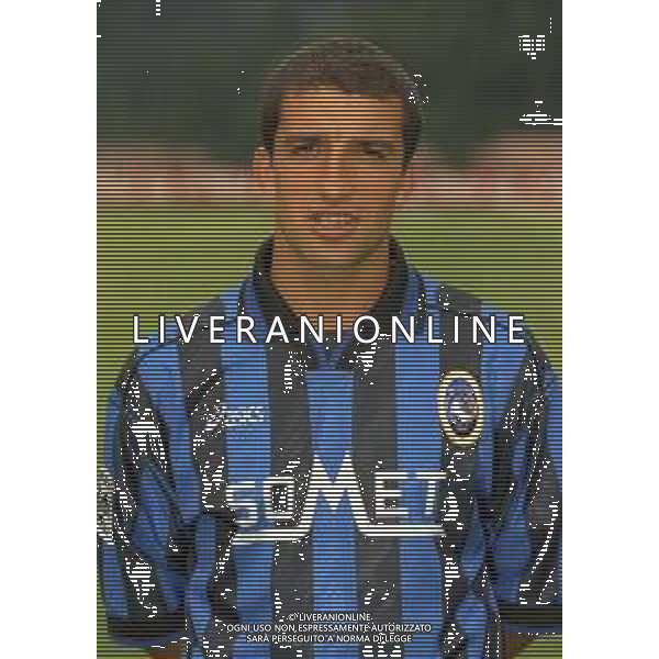 18-07-1997 MOENA -RITIRO ESTIVO PRE CAMPIONATO ATALANTA CALCIO NELLA FOTO WALTER BONACINA AG ALDO LIVERANI SAS