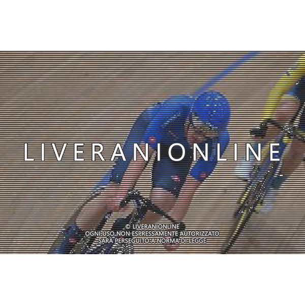 10-02-2023 European Championships Elite Track; Giornata 03; 2023, Italia; Pinazzi, Mattia; Grenchen; ©SIROTTI / AGENZIA ALDO LIVERANI SAS