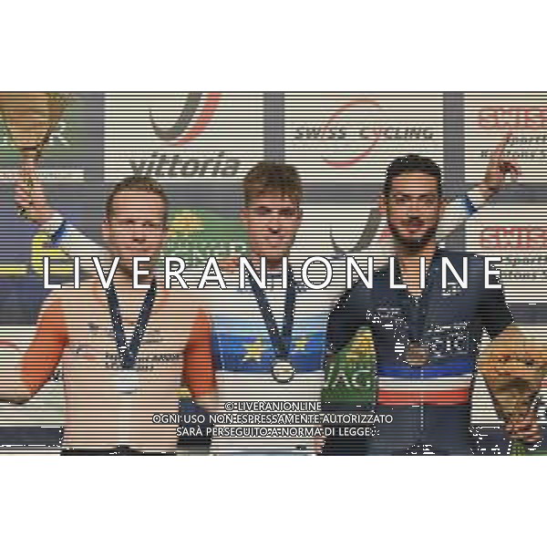10-02-2023 European Championships Elite Track; Giornata 03; 2023, Great Britain; 2023, Olanda; 2023, France; Wood, Oliver; Eeffting, Roy; Grondin, Donavan; Grenchen; ©SIROTTI / AGENZIA ALDO LIVERANI SAS
