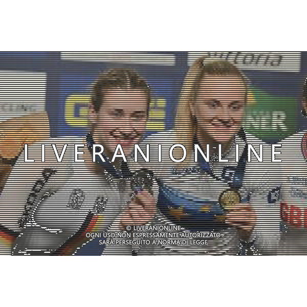10-02-2023 European Championships Elite Women Track; Giornata 03; 2023, Germany; Friedrich, Lea Sophie; Grabosch, Pauline Sofie; Grenchen; ©SIROTTI / AGENZIA ALDO LIVERANI SAS