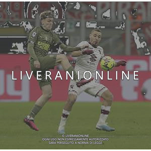ALEXIS SAELEMAEKERS E NIKOLA VLASIC - MILAN - TORINO CAMPIONATO CALCIO SERIE A TIM 10.02.2023 ©GIAMPIETRI PAOLO/ AGENZIA ALDO LIVERANI SAS