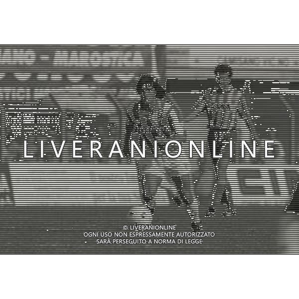 23-08-1992 VICENZA- 1 TURNO DI COPPA ITALIA VICENZA-VERONA 0-4 NELLA FOTO ALADINO VALOTI AG ALDO LIVERANI SAS