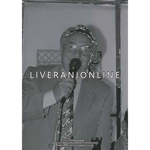 RETROSPETTIVA CANDIDO CANNAVO\' GIORNALISTA SCRITTORE E DIRETTORE DELLA GAZZETTA DELLO SPORT NELLA FOTO CANDIDO CANNAVO\' NELL\'ANNO 1996  AG ALDO LIVERANI SAS 