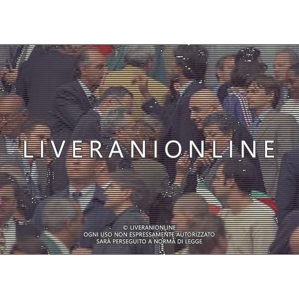 RETROSPETTIVA CANDIDO CANNAVO\' GIORNALISTA SCRITTORE E DIRETTORE DELLA GAZZETTA DELLO SPORT NELLA FOTO CANDIDO CANNAVO\' AI MONDIALI DI CALCIO IN FRANCIA NELL\'ANNO 1998 AG ALDO LIVERANI SAS  