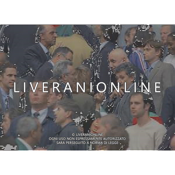 RETROSPETTIVA CANDIDO CANNAVO\' GIORNALISTA SCRITTORE E DIRETTORE DELLA GAZZETTA DELLO SPORT NELLA FOTO CANDIDO CANNAVO\' AI MONDIALI DI CALCIO IN FRANCIA NELL\'ANNO 1998 AG ALDO LIVERANI SAS  