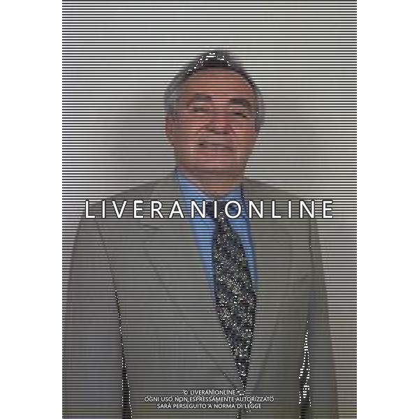 RETROSPETTIVA CANDIDO CANNAVO\' GIORNALISTA SCRITTORE E DIRETTORE DELLA GAZZETTA DELLO SPORT NELLA FOTO CANDIDO CANNAVO\' NELL\'ANNO 1996  AG ALDO LIVERANI SAS 