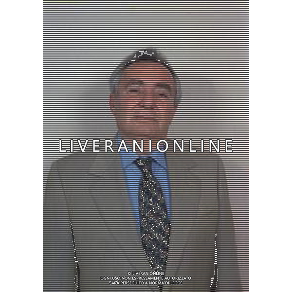 RETROSPETTIVA CANDIDO CANNAVO\' GIORNALISTA SCRITTORE E DIRETTORE DELLA GAZZETTA DELLO SPORT NELLA FOTO CANDIDO CANNAVO\' NELL\'ANNO 1996  AG ALDO LIVERANI SAS 