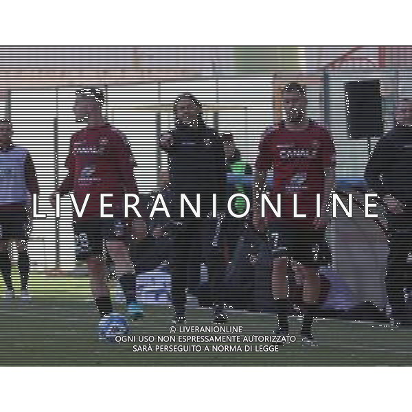 Reggina - Pisa Calcio, 24° giornata Campionato Calcio serie BKT 11.02.2023 Nella foto filippo inzaghi con riccardo gagliolo e jaremy menez ©Pasquale garreffa / AGENZIA ALDO LIVERANI SAS