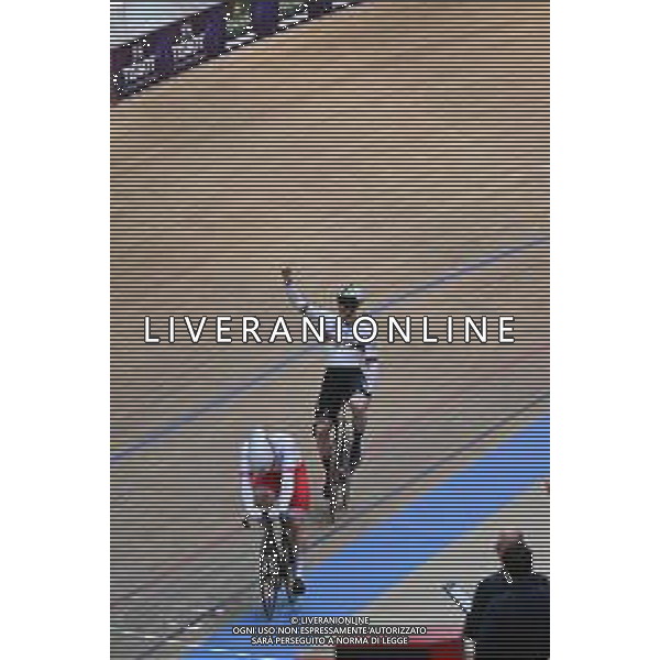 11-02-2023 European Championships Elite Track; Giornata 04; 2023, Olanda; 2023, Polonia; Lavreysen, Harrie; Rudyk, Mateusz; Grenchen; ©SIROTTI / AGENZIA ALDO LIVERANI SAS