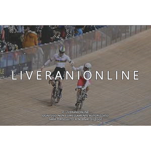 11-02-2023 European Championships Elite Track; Giornata 04; 2023, Olanda; 2023, Polonia; Lavreysen, Harrie; Rudyk, Mateusz; Grenchen; ©SIROTTI / AGENZIA ALDO LIVERANI SAS