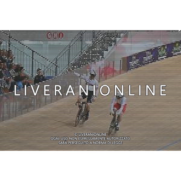 11-02-2023 European Championships Elite Track; Giornata 04; 2023, Olanda; 2023, Polonia; Lavreysen, Harrie; Rudyk, Mateusz; Grenchen; ©SIROTTI / AGENZIA ALDO LIVERANI SAS