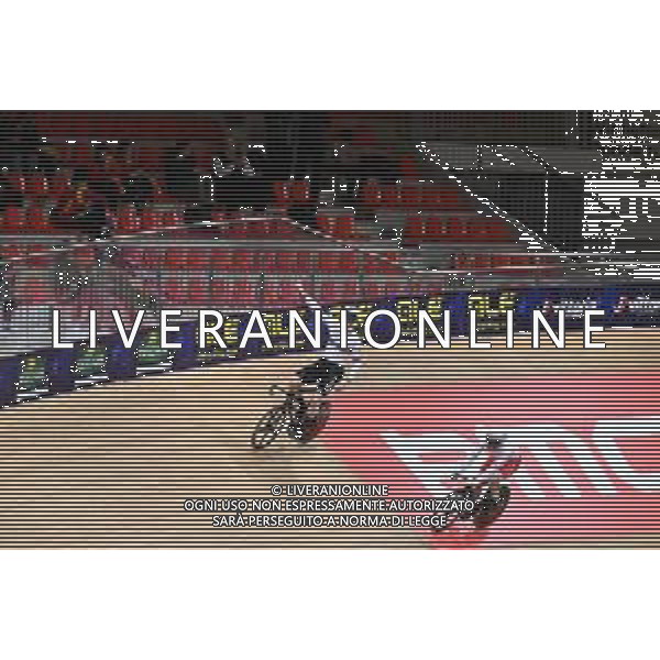 11-02-2023 European Championships Elite Track; Giornata 04; 2023, Olanda; 2023, Polonia; Lavreysen, Harrie; Rudyk, Mateusz; Grenchen; ©SIROTTI / AGENZIA ALDO LIVERANI SAS