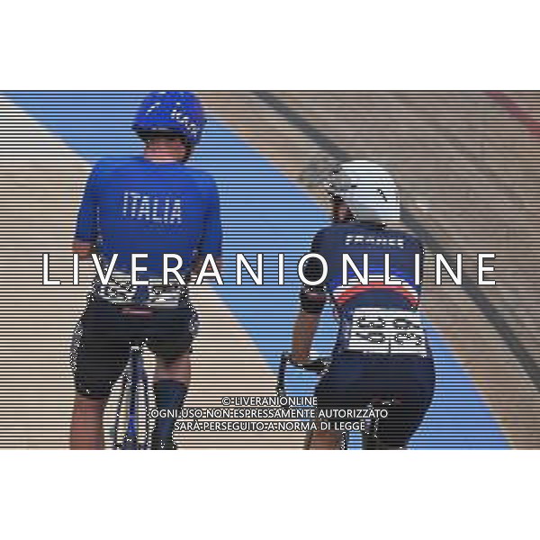 11-02-2023 European Championships Elite Track; Giornata 04; 2023, Cofidis; Thomas, Benjamin; Consonni, Simone; Grenchen; ©SIROTTI / AGENZIA ALDO LIVERANI SAS