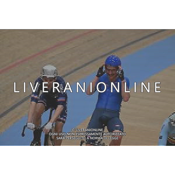 11-02-2023 European Championships Elite Track; Giornata 04; 2023, Cofidis; Thomas, Benjamin; Consonni, Simone; Grenchen; ©SIROTTI / AGENZIA ALDO LIVERANI SAS