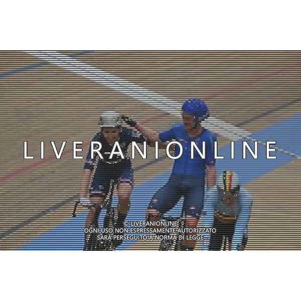 11-02-2023 European Championships Elite Track; Giornata 04; 2023, Cofidis; Thomas, Benjamin; Consonni, Simone; Grenchen; ©SIROTTI / AGENZIA ALDO LIVERANI SAS